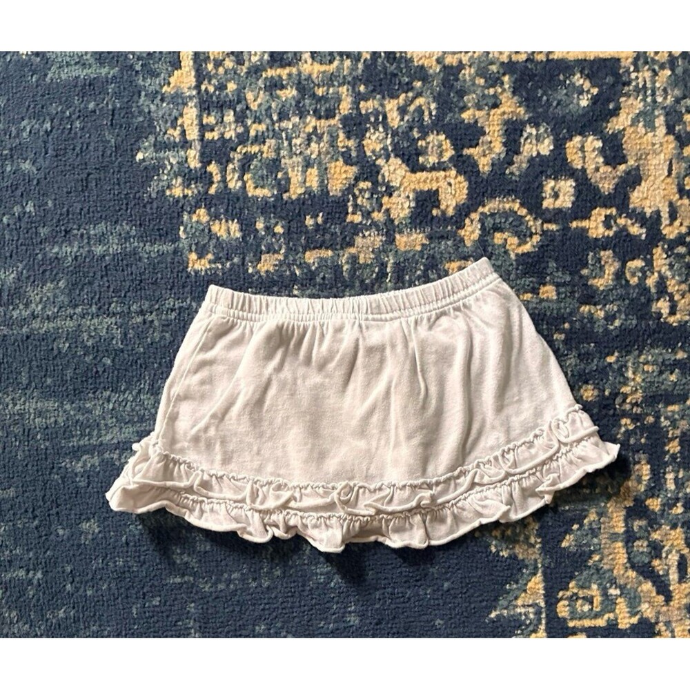 Jumping Beans Baby Girls White Ruffle Skirt – 18M